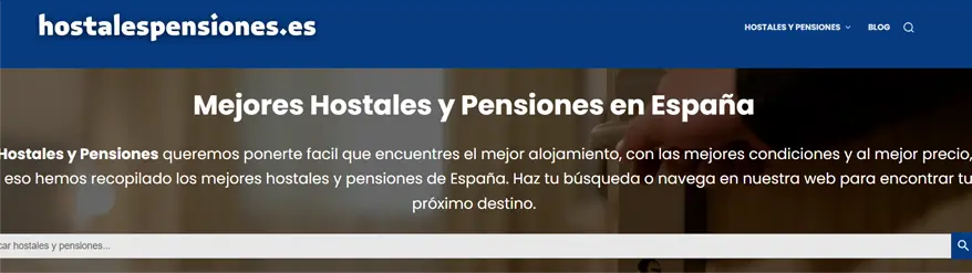 ¿Qué ofrece hostalespensiones.es?