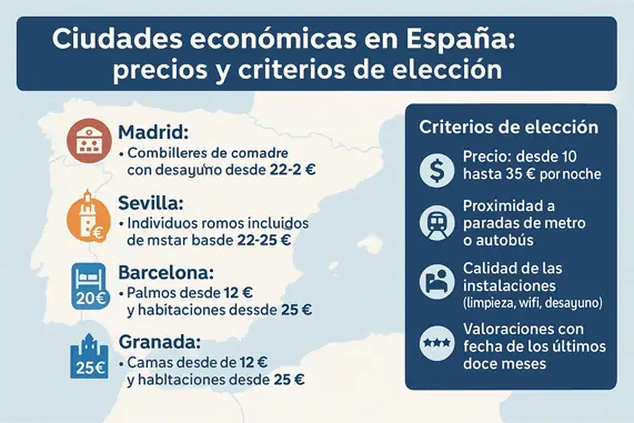 A continuación, te mostramos algunos ejemplos de ciudades y sus precios actuales